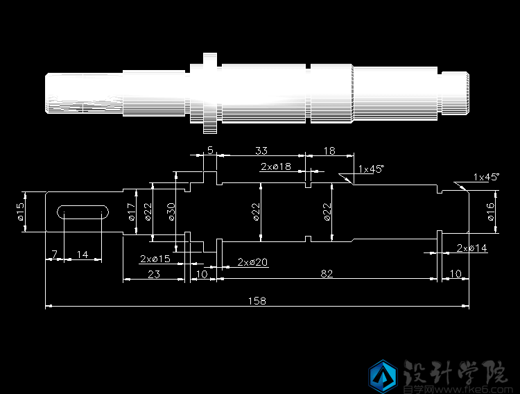 10天学会CAD制图教程图纸与课后配套习题-1