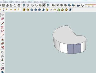 sketchup怎么柔化边线? sketchup曲面变得光滑柔化的教程-1